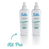 Kit Loção Adstringente Hortelã500ml Pré Depilação Depilbella