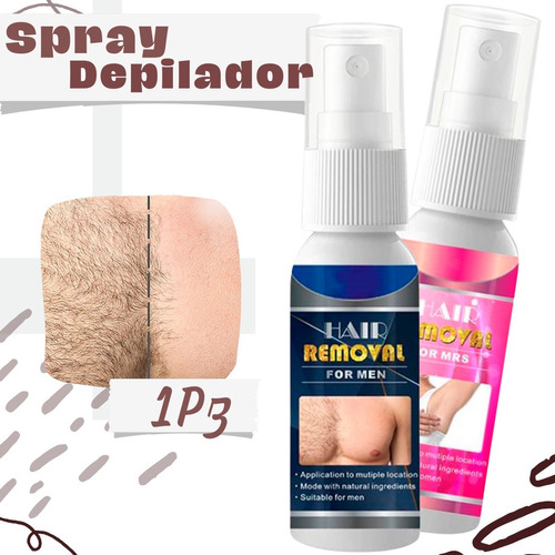 Spray Depilador Inhibidor Removedor Refrescante Suave