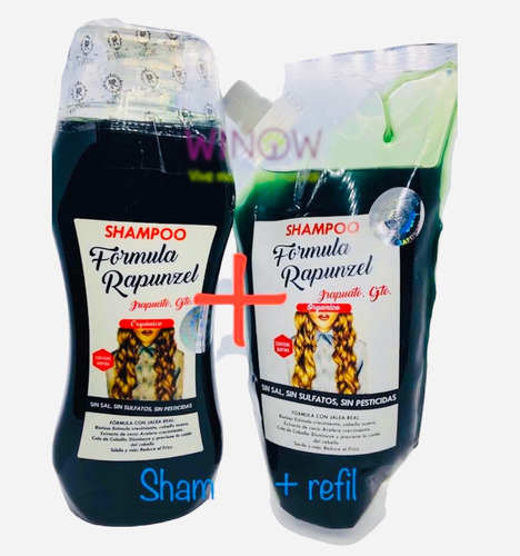 Shampoo Formuka Rapunzel + Refil Bolsa Original