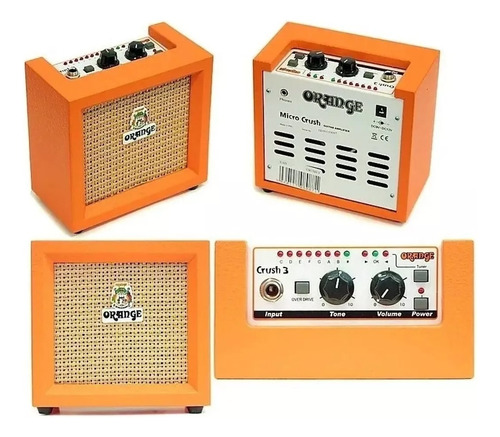 Amplificador De Guitarra Orange Microcrush Cr-3(nuevo S/uso)