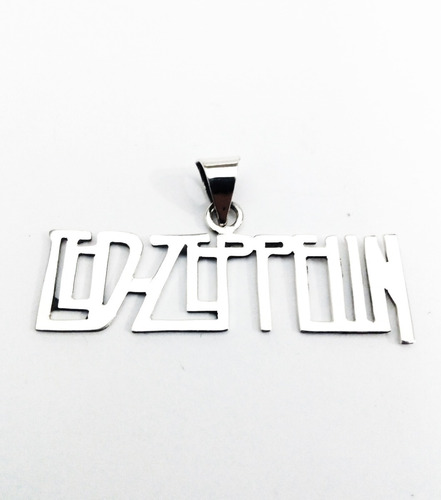 Dije Led Zeppelin Banda  De Hard Rock  En Plata Fina.925 