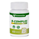 B Complex B1 B2 B3 B5 B6 B9 B12 Biotina 60 Capsulas Sabor Neutro