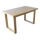 Mesa Comedor Cocina Industrial Madera 1,40x0,80