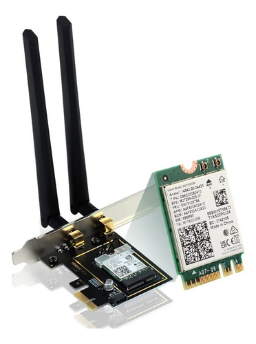 Tarjeta Wifi Pc Ax210 802.11ax Triple Banda + Bluetooth 5.3