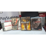 Metal Gear Solid Playstation Colección Americanos Ver Fotos!