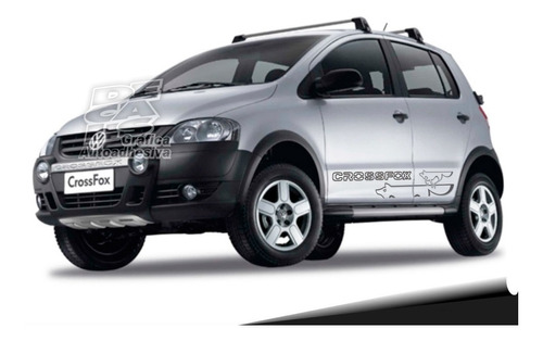 Calco Volkswagen Crossfox 2008 - 2009 Juego A 2 Colores
