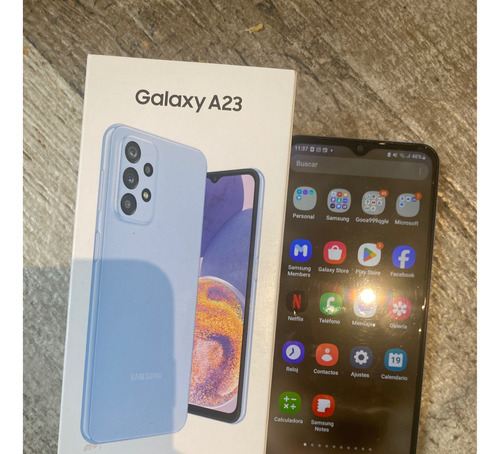 Celular Samsung Galaxy A23 Con Caja Y Enchufe (sin Cable)