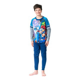 Pijama Niño Caffarena Afranelado Talla 14 Avengers Azul