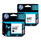 Hp 662 Original Pack Negro & Color Oferta Garantia Oficial