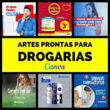 251 Artes Para Drogarias: Templates 100% Editáveis Com Canva