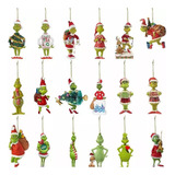 Grinch Figuras Decorativas Decoración Árbol De Navidad 18[u]