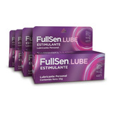 Fullsen Lube Estimulante, Lubricante 4 Piezas De 55g C/u Sabor Sin Sabor