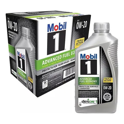 Aceite Mobil 1 Advanced 100% Sintetico Sae 0w20 6 Bote 946ml | Envío gratis