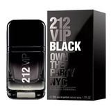 Perfume Carolina Herrera 212 Vip Black Masc Edp 50ml+amostra