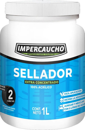 Impercaucho Sellador Extra Concentrado O Resanador  750ml