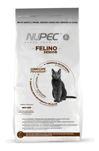 Nupec Felino Senior De 1.5 Kg