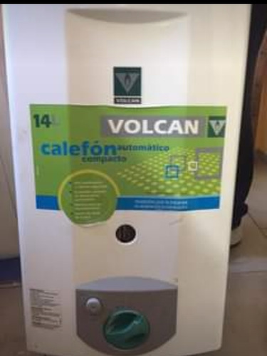 Calefon A Gas Volcan 14lts
