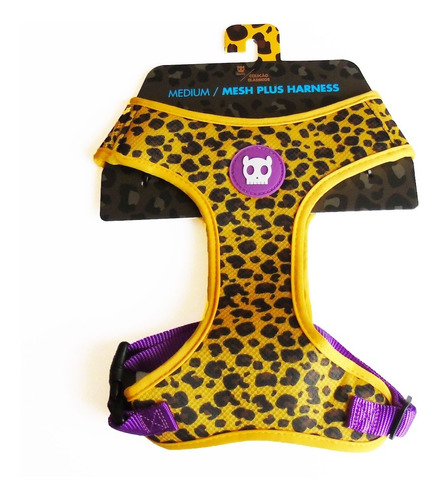 Zeedog Arnés Acolchado Para Perro Diseño Honey Talla Medium