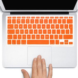 Protector Teclado Compatible Con Macbook Pro / Air  Naranja