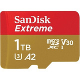 Cartão De Memória Sandisk Micro Sd Xc 1tb Extreme 190mb/s