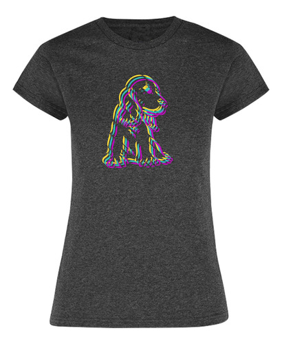 Playera| Blusa Mujer Cocker Spaniel Primavera Fashion Regalo