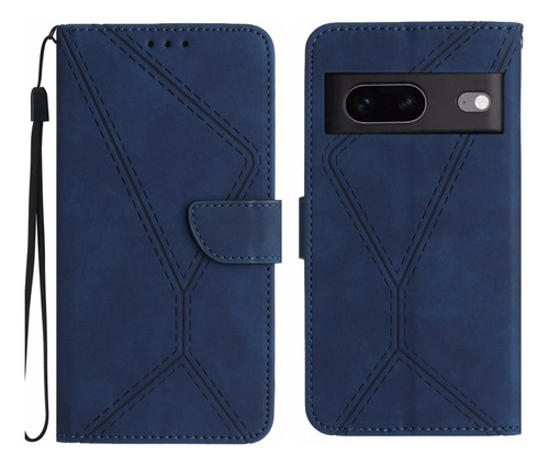 Stitching Embossed Leather Case
