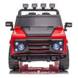 Carrinho Elétrico Infantil Jipe Mini 12v Off Road Vermelho