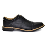 Zapatos Hombre De Vestir Con Cordones Eco Cuero (12/luna)