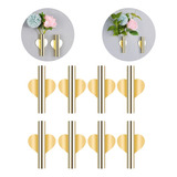 8 Pcs Planta Colgante De Pared Jarrón De Flores Soporte