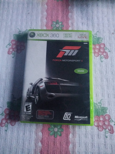 Forza Motor Sport 3 Xbox 360 (2 Discos)