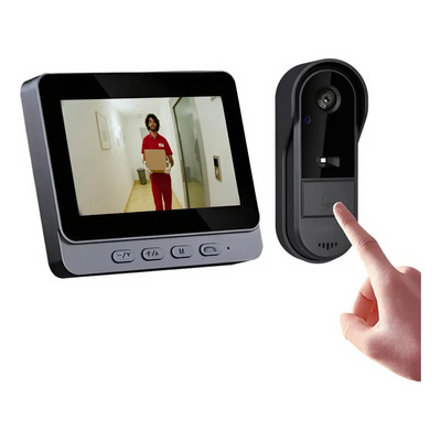 Sistema De Videoportero Y Monitoreo De Timbre Ip65 A Prueba | Meses sin interés