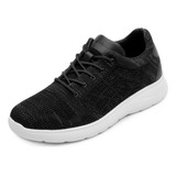 Sneaker Urbano Quirelli Para Hombre Estilo 89218 Negro