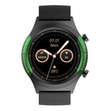 Smartwatch R 1.32'' Verde Oraimo Color De La Caja Negro Color De La Correa Negro Color Del Bisel Negro