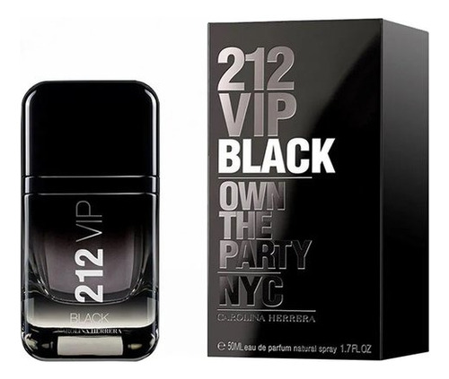 Perfume Carolina Herrera 212 Vip Black Eau De Parfum 50ml