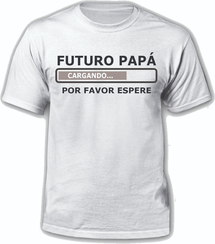 Remeras Personalizadas Futuro Papa Algodon  Bmpd Custom