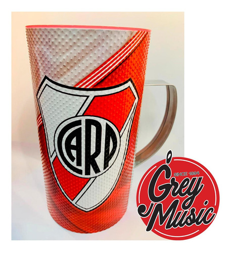 Vaso Guiro Plot- Luz River Plate Guira 3/4l Con Luz Interior