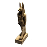 Anubis Dios Egipcio . Importado .figura .artesanal.piedra.n3