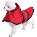 Capa Impermeable Para Perros Lluvia Mascotas