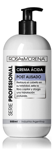 Crema Acida Rosa & Morena Serie Profesional 500ml