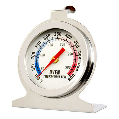 Termômetro Analógico Forno 300° Alta Qualidade Inox Cozinha