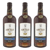 Pack De 3 Ron Abuelo Xv Finish Tawny 750ml