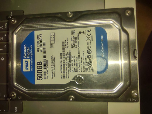 Disco Duro Interno Western Digital Wd Caviar Blue 500gb 