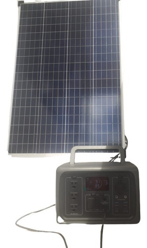 Generador De Energia Solar+ Bateria Carga Rapi + Panel Solar