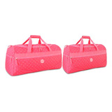 Conjunto Bolsa Sacola Viagem Feminino Mix Poa Clio Style