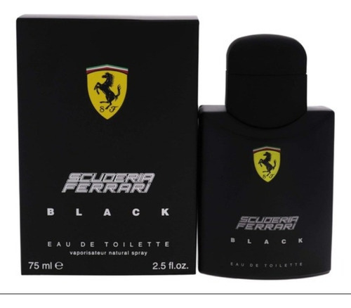 Perfume Ferrari Black Scuderia 125ml Eau De Toilette Especial