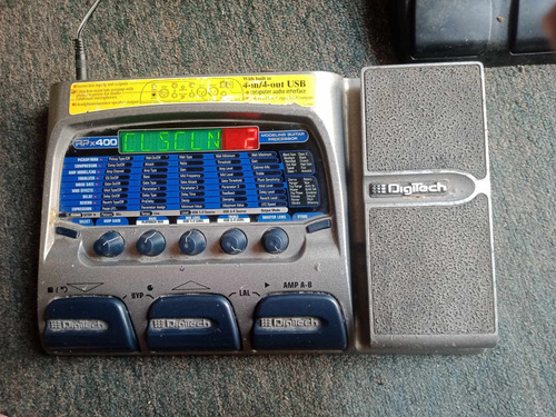 Pedal De Efectos Digitech Rpx 400 Para Reparar