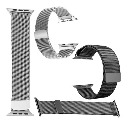 Kit 2 Pulseiras Magneticas Relogio Inteligente Smartwatche