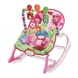 Silla Mecedora, Vibradora Y Musical Para Bebe 3 En 1, Pink 