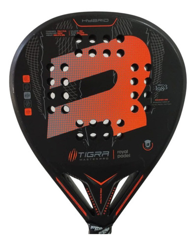 Paleta Royal Padel Tigra Black