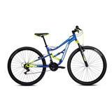 Bicicleta De Montaña Mercurio Kaizer Doble Suspensión 29 Color Azul/negro